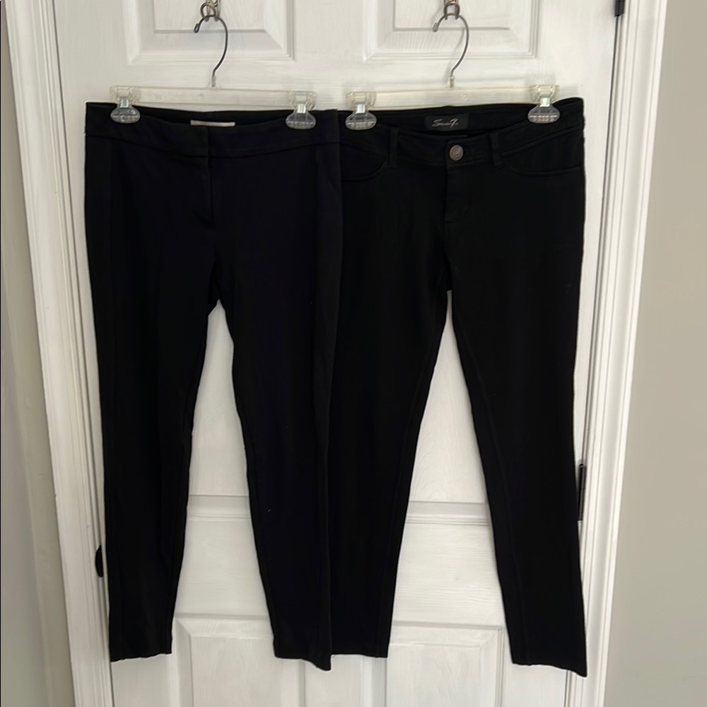 Women's Black Pants Set